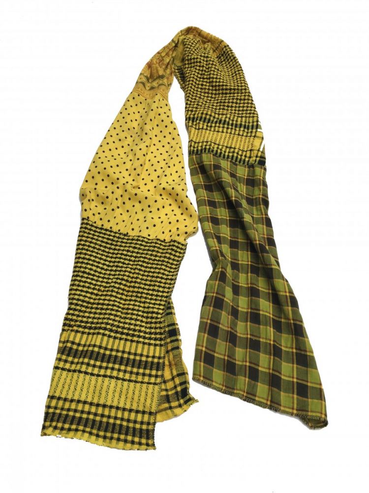 handgemaakte patchwork sjaals