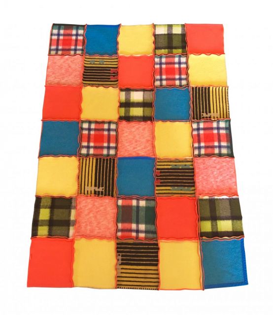 h.e.17N patchwork deken